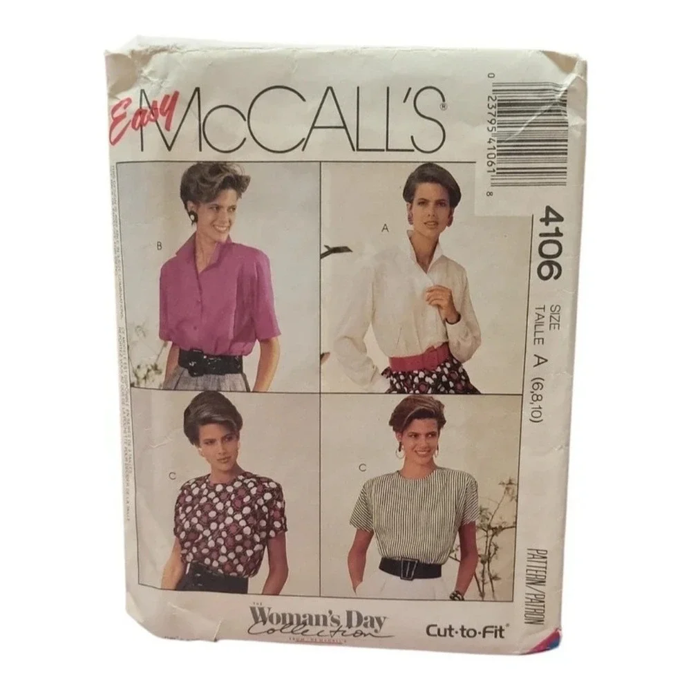 Lot of 8 Vintage 1980s 1990s McCalls Simplicity Sewing Patterns Womens Size 6-20